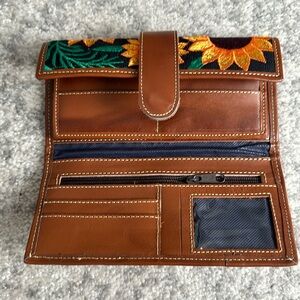 Hand crafted wallet.